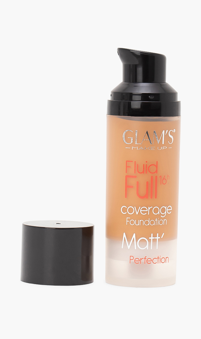 

Glam's Fluid Full 16h Coverage Foundation, Warm Honey 227