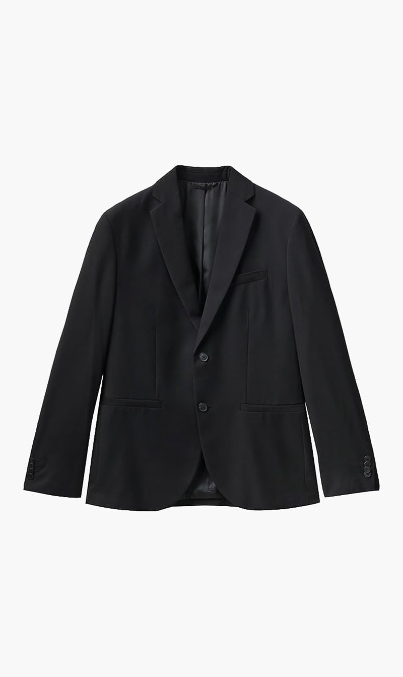 United Colors Of Benetton Black Suit Jacket for Men