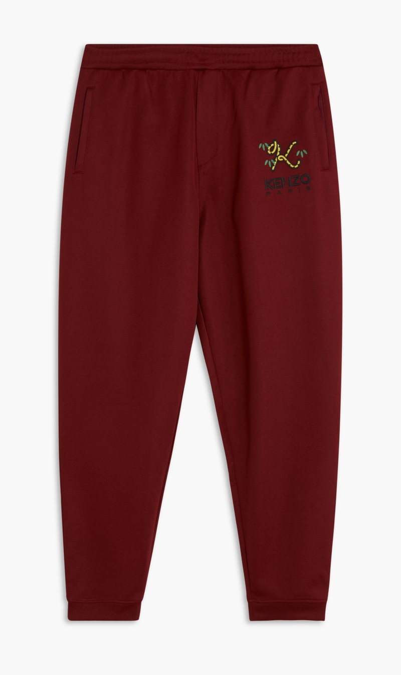 

Kenzo Red Crest Logo Regular Track Pant for Men | The Deal Outlet