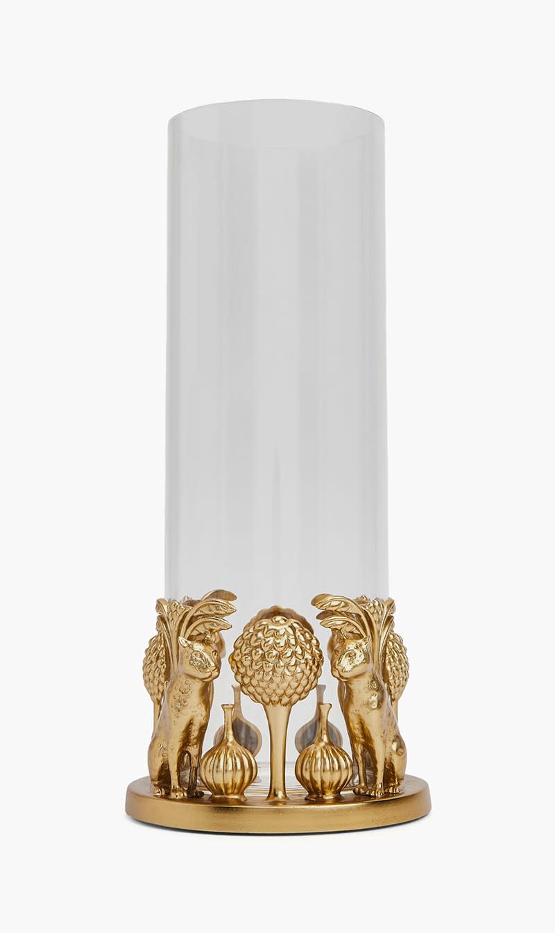 

4957 Others Leopard & The Lake Vase Small Gold | The Deal Outlet