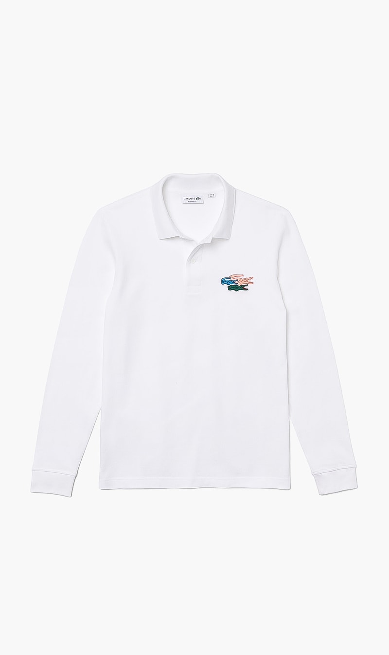 

Lacoste Beige Regular Fit Organic Cotton Polo for Men | The Deal Outlet