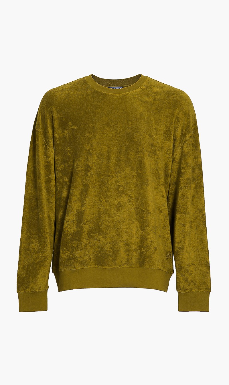 

Vilebrequin Green Solid Long Sleeves Sweatshirt for Men | The Deal Outlet