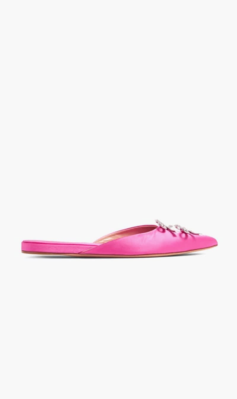 

Giambattista Valli Pink Flat Mule for Women | The Deal Outlet