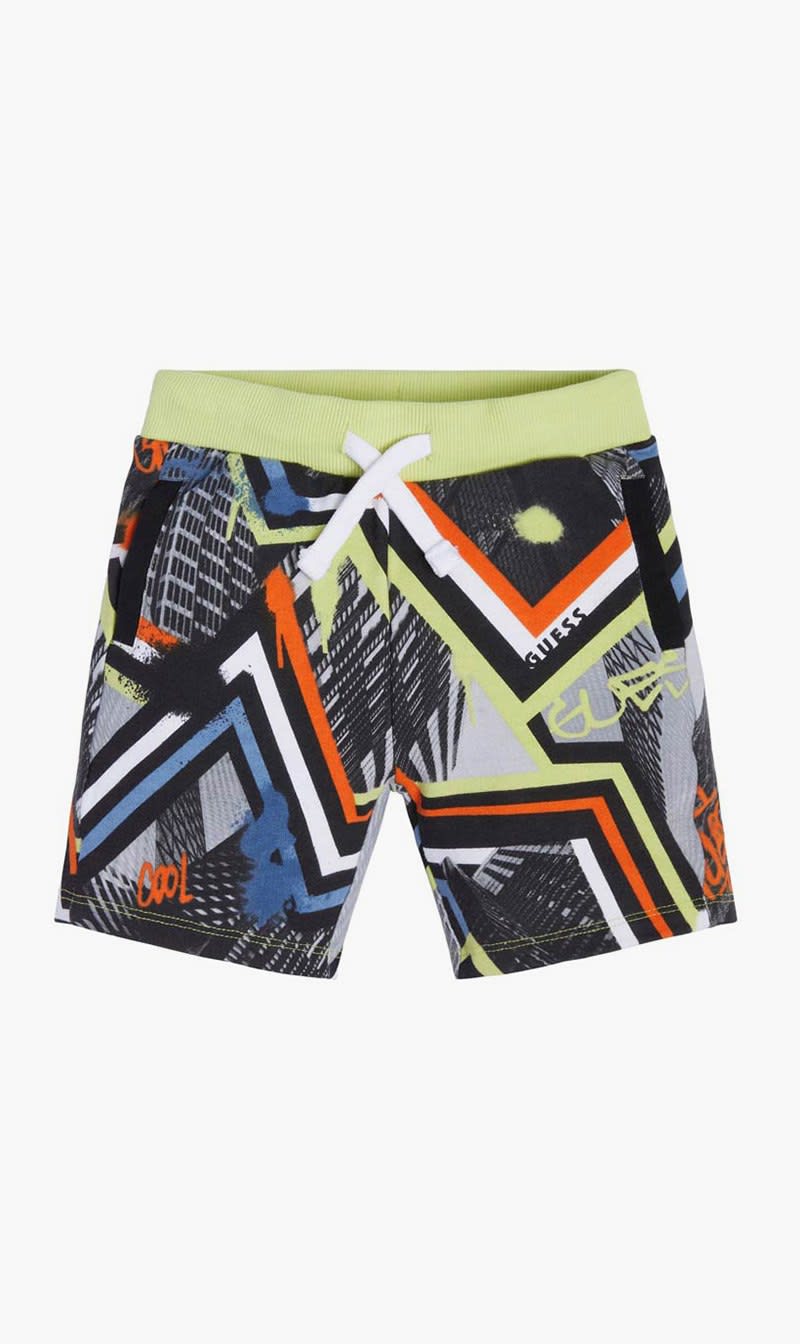 

Guess Multi-color Active Shorts - Ic2 French Terry 290gsm for Boys | The Deal Outlet