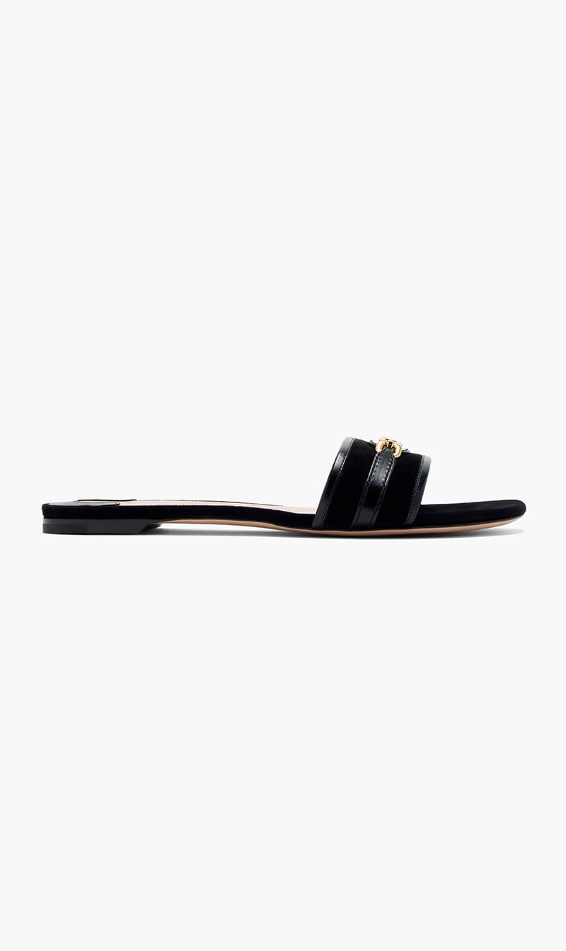

Tom ford Black Logo Sandals for Women | The Deal Outlet