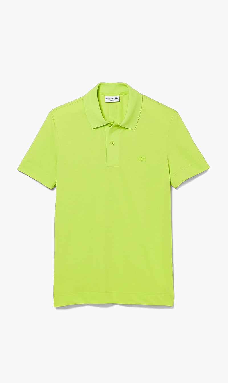 

Lacoste Green Slim Fit Polo for Men | The Deal Outlet