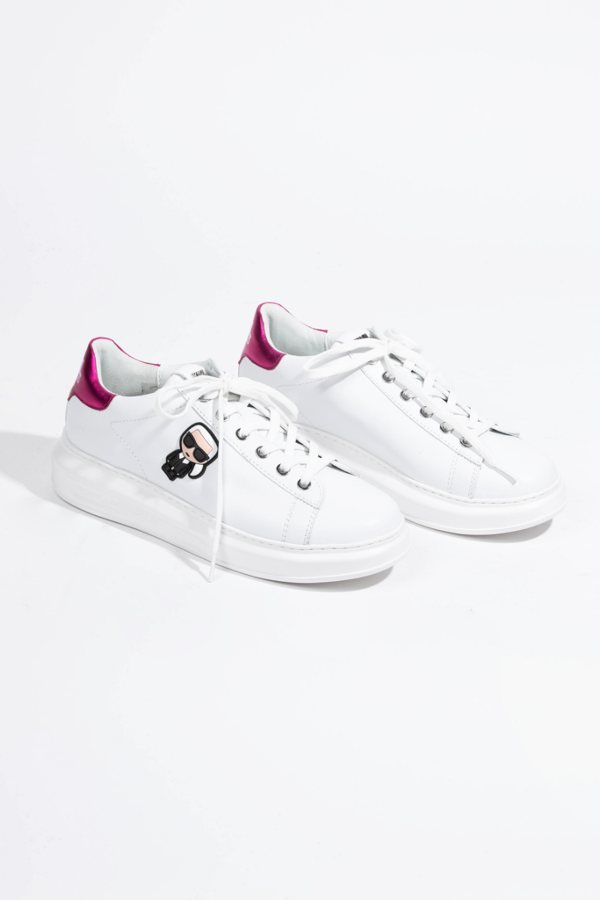 

Ikonik Low Lace-up Sneakers, White