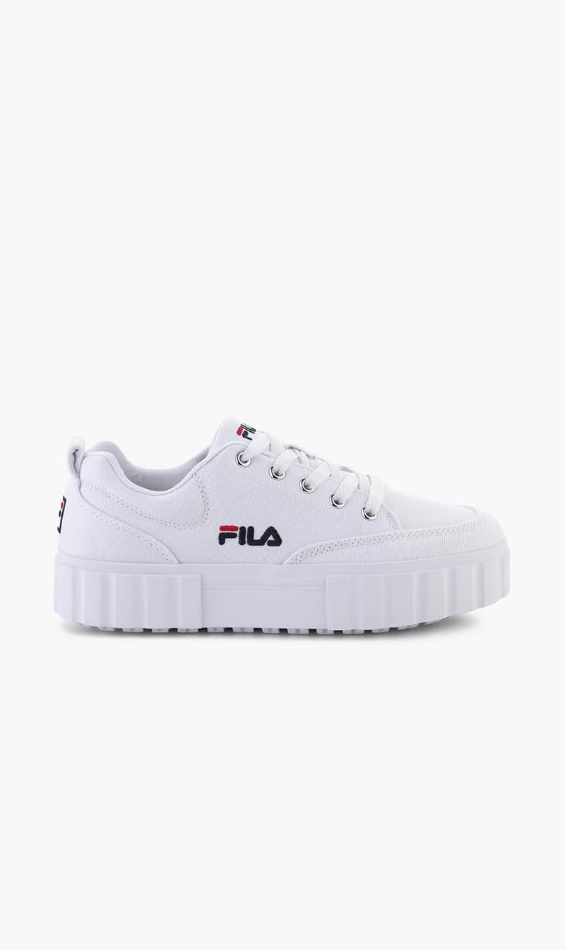 

Fila White Tennis Low Sneakers for Women | The Deal Outlet