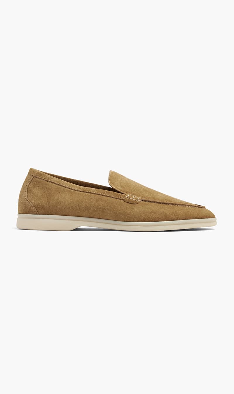 

Scarosso Beige Ludovico Loafers for Men | The Deal Outlet