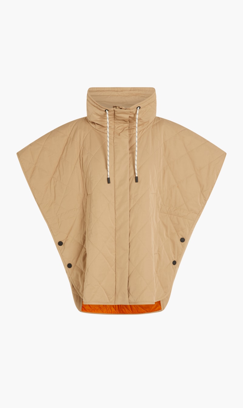

Weekend Maxmara Brown Masque Sleeveless Puffer Jac. for Women | The Deal Outlet