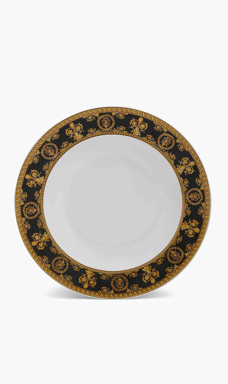 

I Love Baroque Nero Deep Plate, Black
