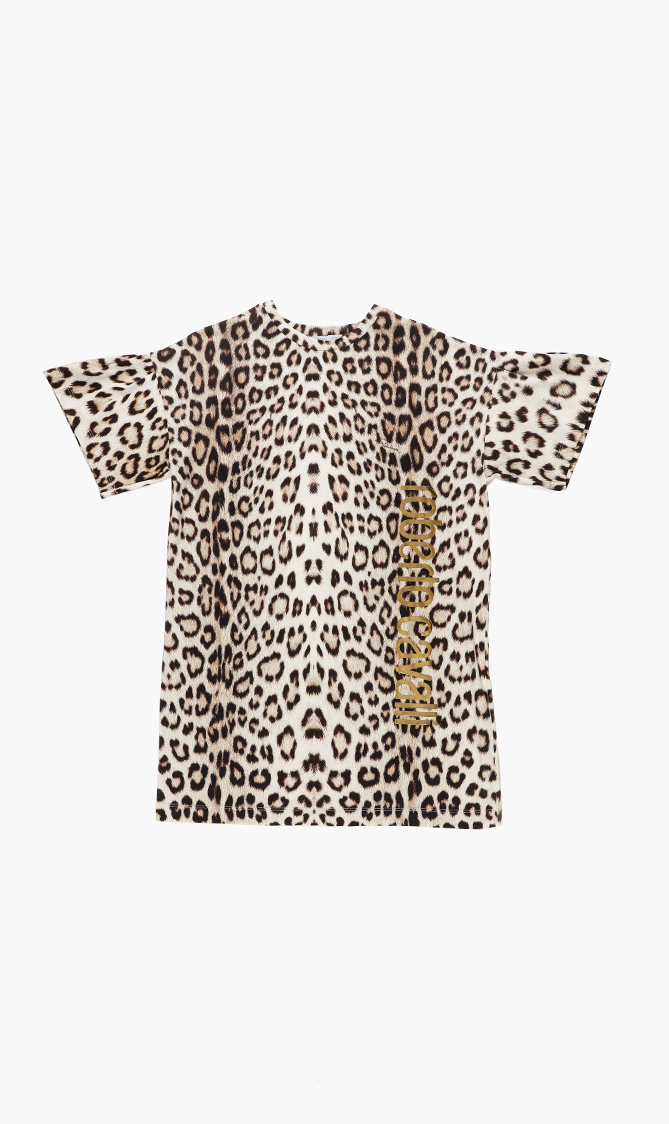 

Roberto Cavalli Leopard Print T-shirt Dress