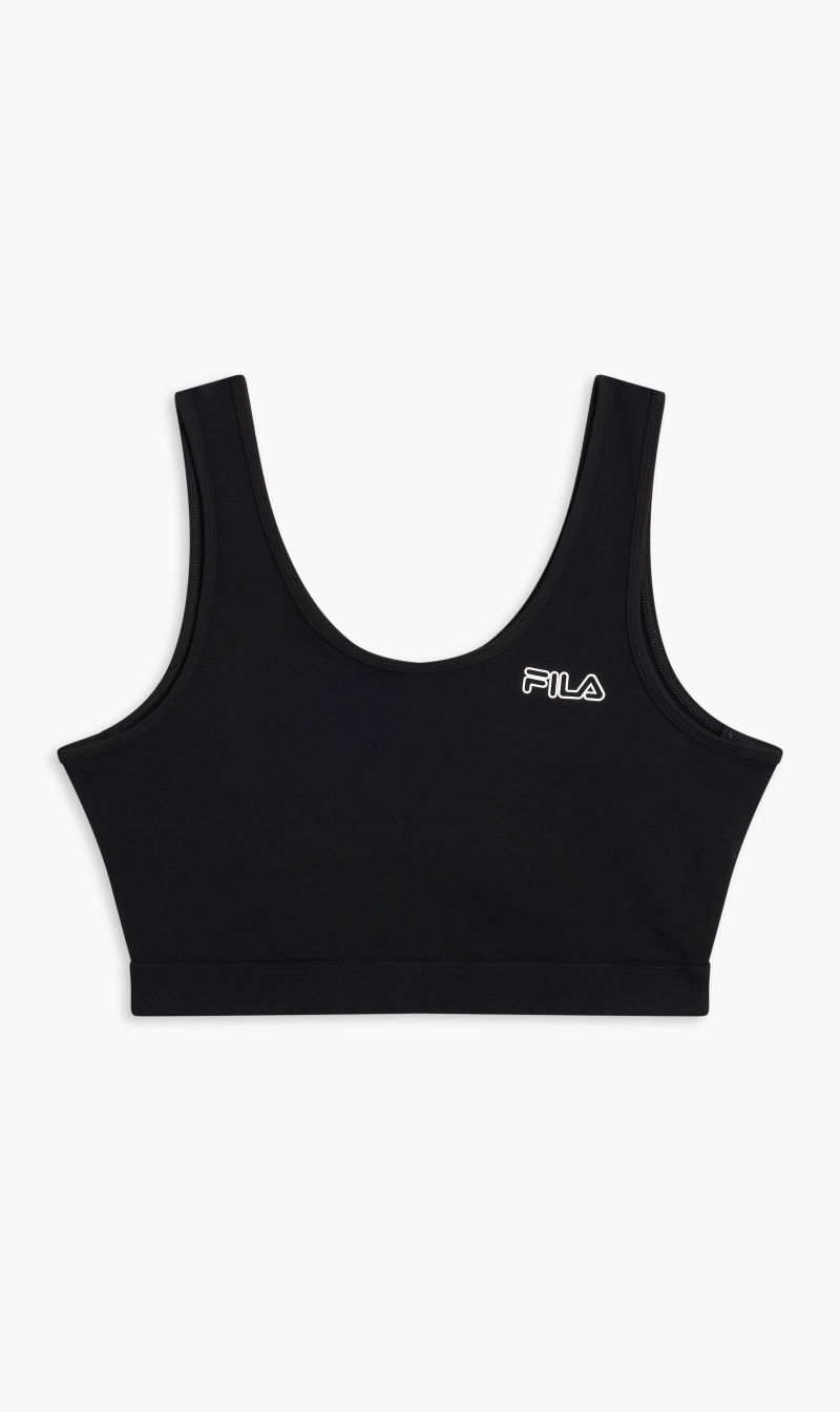 

Bra With Back Crossed Detailblack, Black