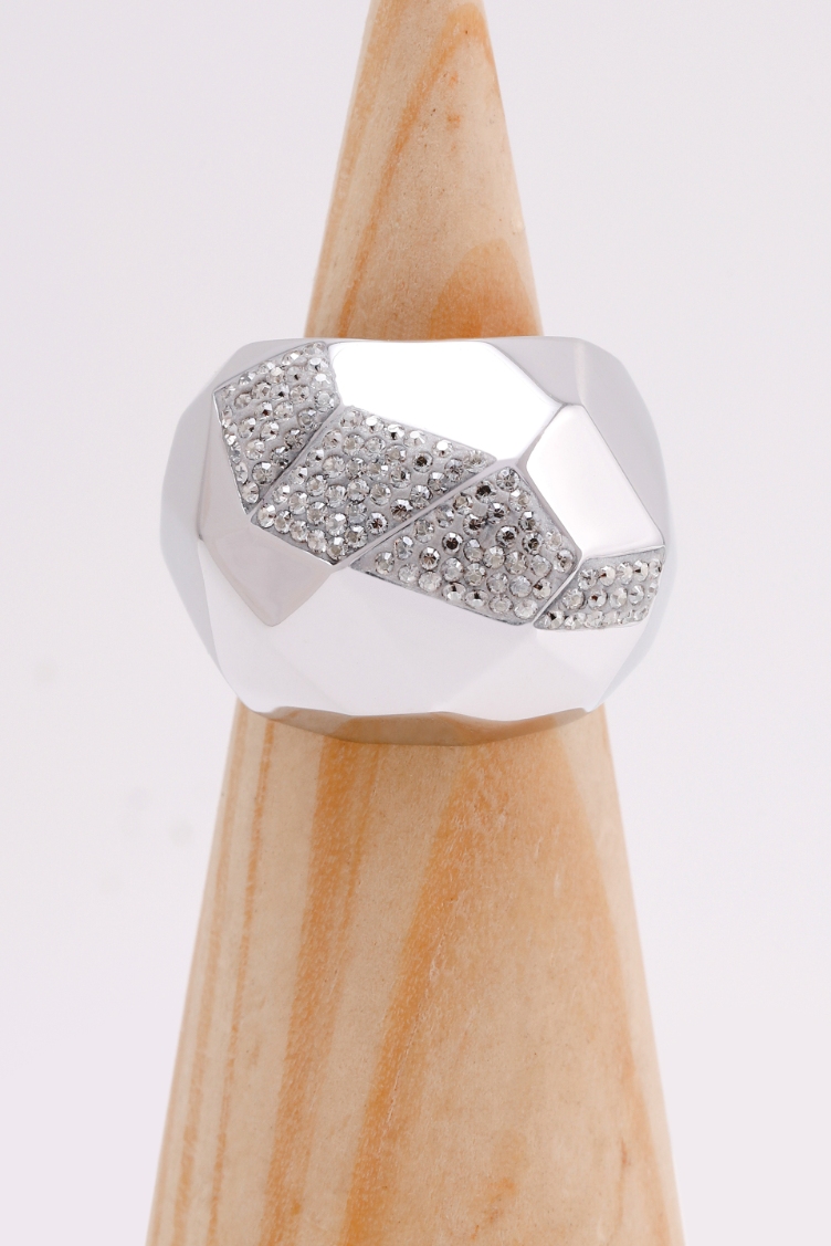 

SWAROVSKI Jean Paul Gaultier For Atelier Reverse Silver Ring, 50mm
