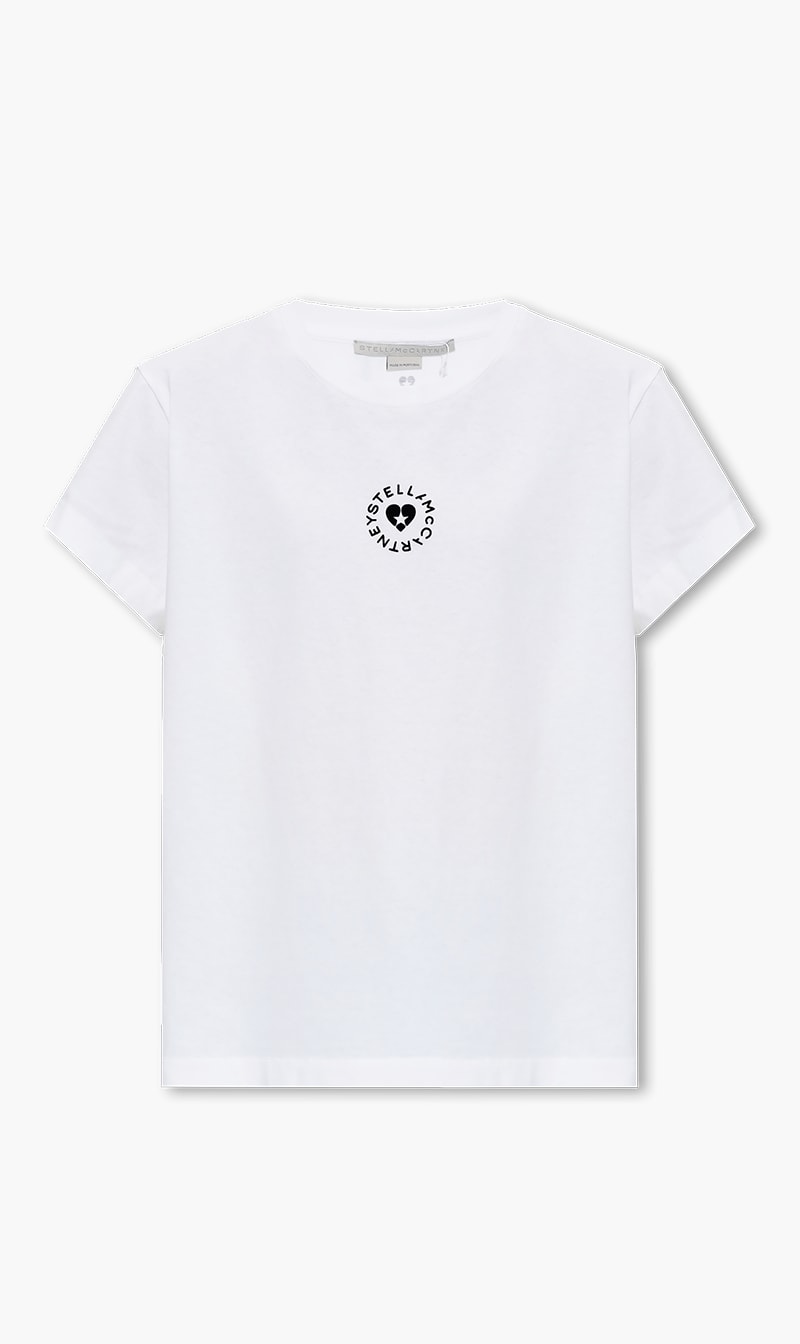 

Stella Mc Cartney White Lovestruck T-shirt for Women | The Deal Outlet