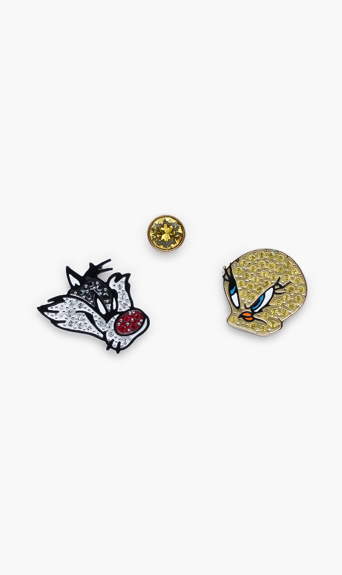 

SWAROVSKI Looney Tunes Asymmetric Earrings