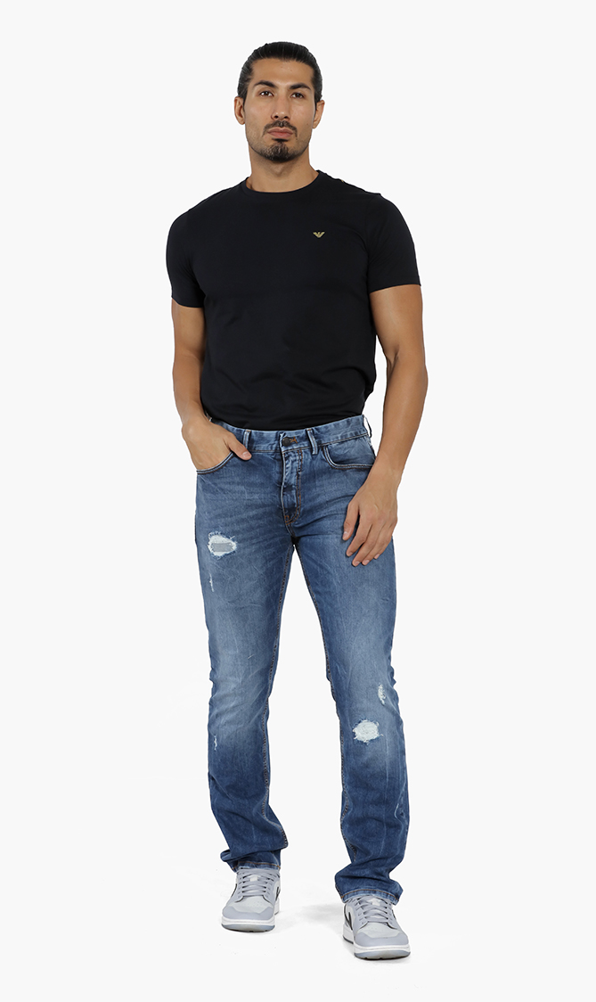 

Washed Jeans, Blue