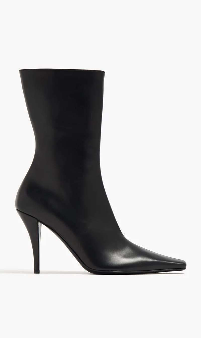 

The Row Black Shrimpton High Boots for Women | The Deal Outlet