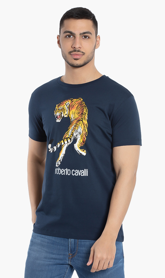 

Roberto Cavalli Tiger Print T-shirt