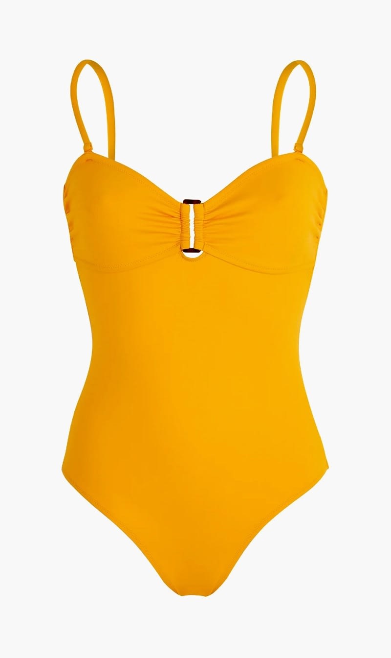 

Vilebrequin Yellow Lucette Cr25 Maillot De Bain Solid 3d Jey Mangue for Women | The Deal Outlet