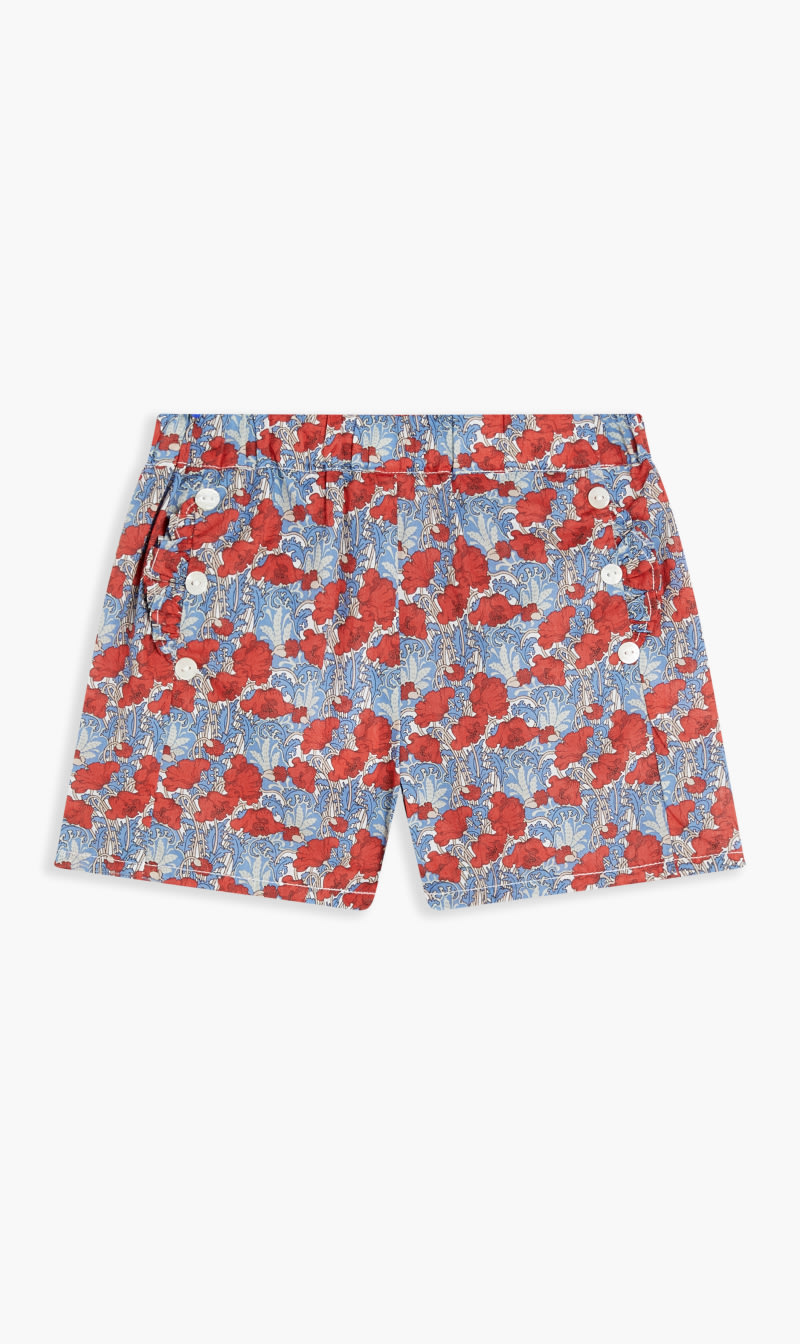 

Tartine Et Chocolat Red Floral Shorts for Kids | The Deal Outlet