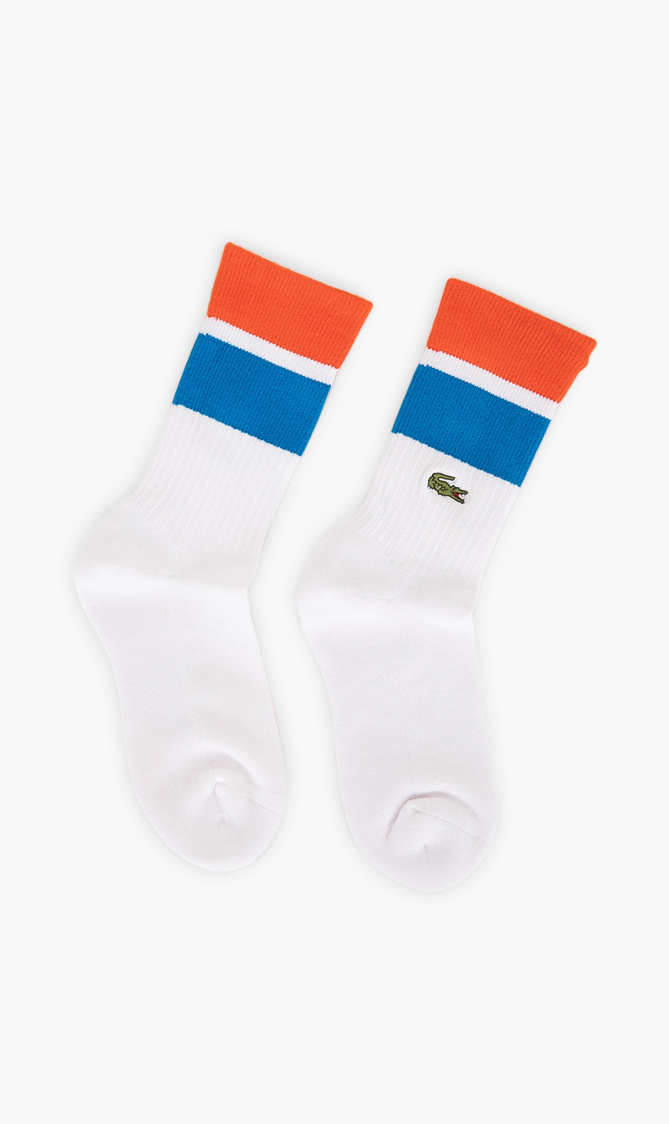 

LACOSTE Sport Contrast Stripe Cotton Socks