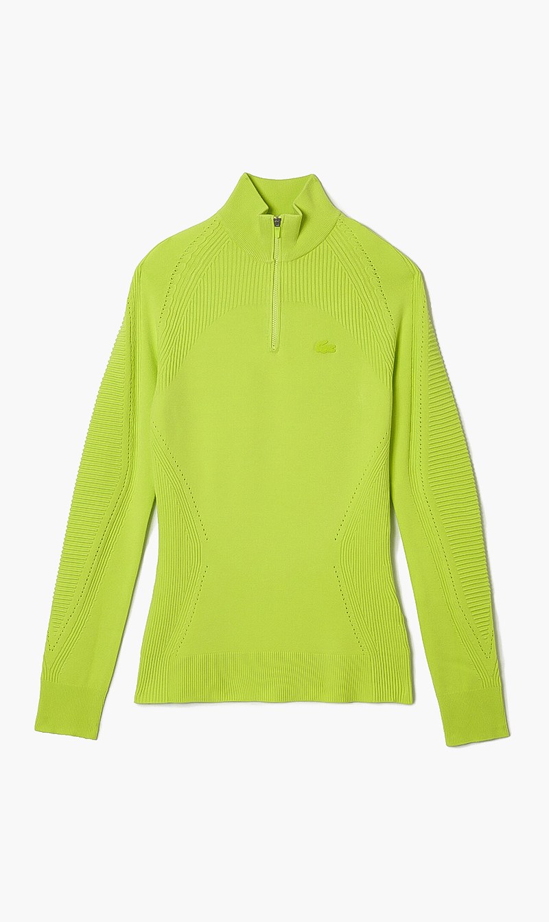 

Zip Neck Wool Sweater