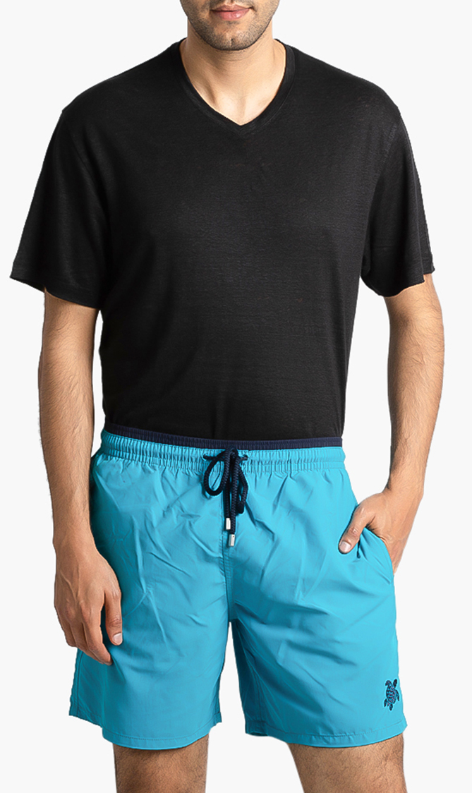 

Vilebrequin Moka Bicolour Packable Swim Trunks