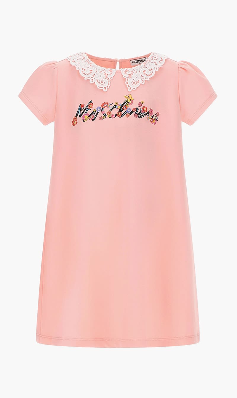 

Moschino Pink Dress for Girls | The Deal Outlet
