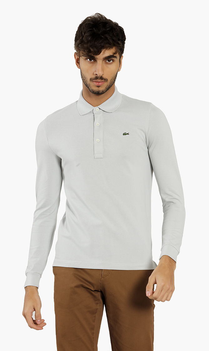 

LACOSTE Stretch Slim Fit Long Sleeve Polo Shirt