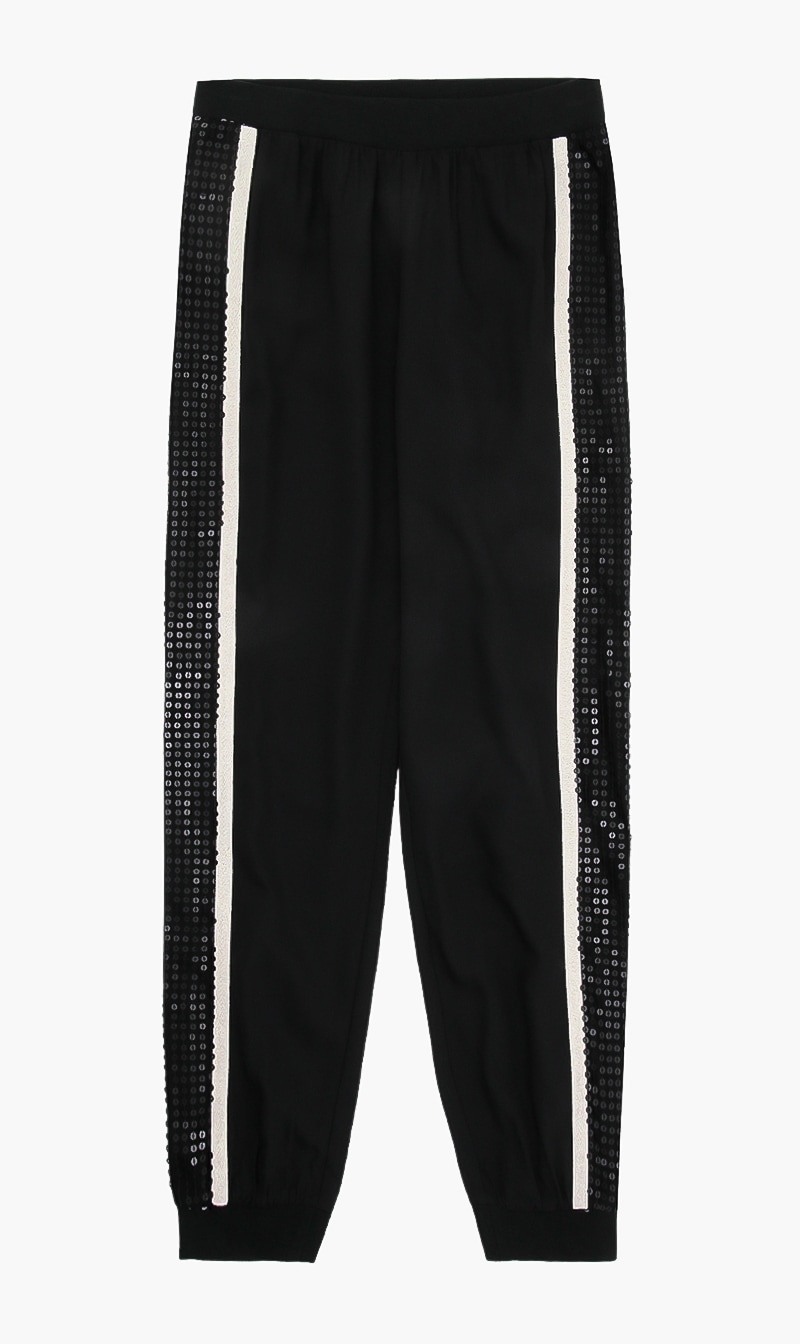 

Guess sequins embelleished pants | the deal outlet, Black