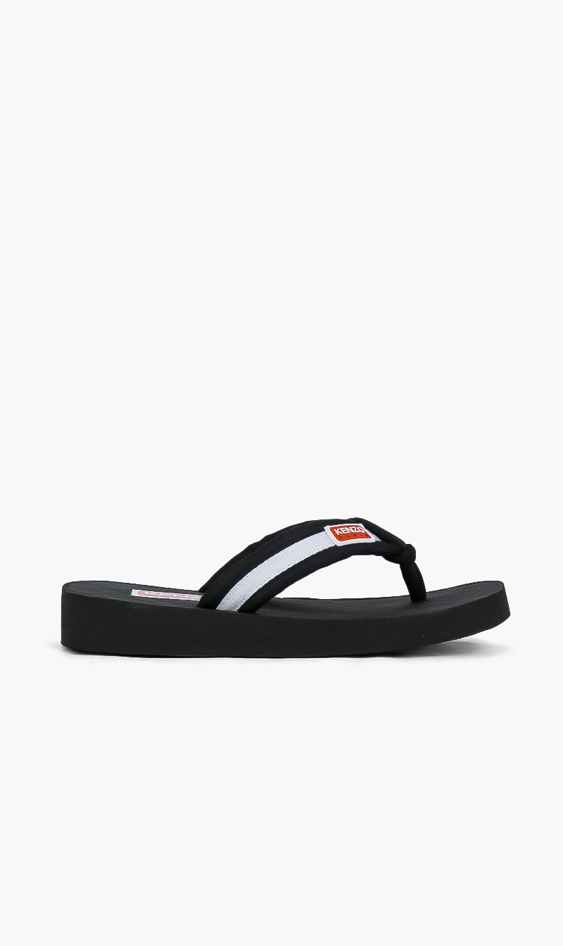 

Kenzo Black Setta Flip Flop for Women | The Deal Outlet