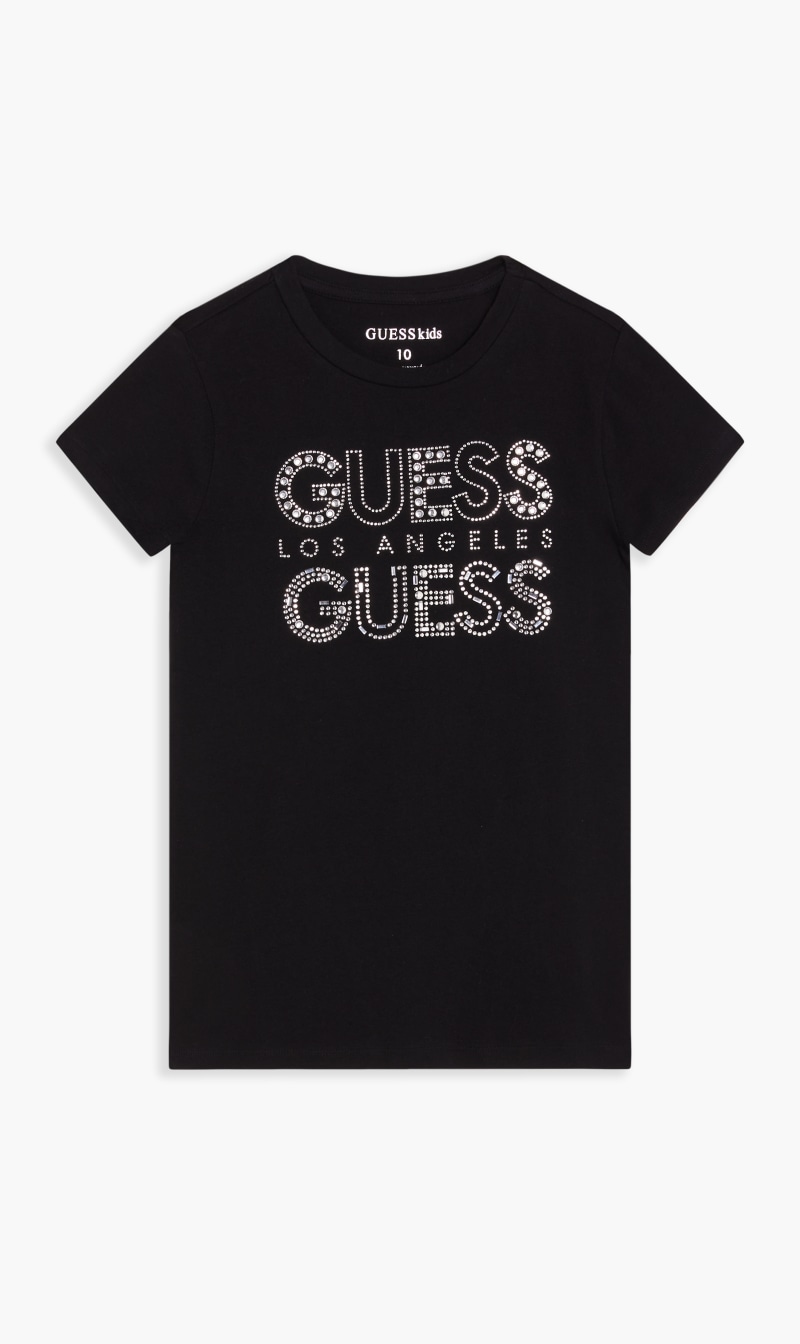 

Studded Kambrie Tee, Black