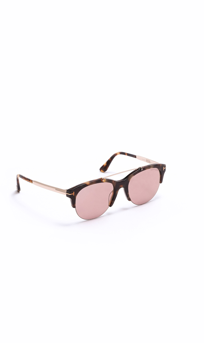 

Tom Ford Adrenne Semi-rimless Sunglasses