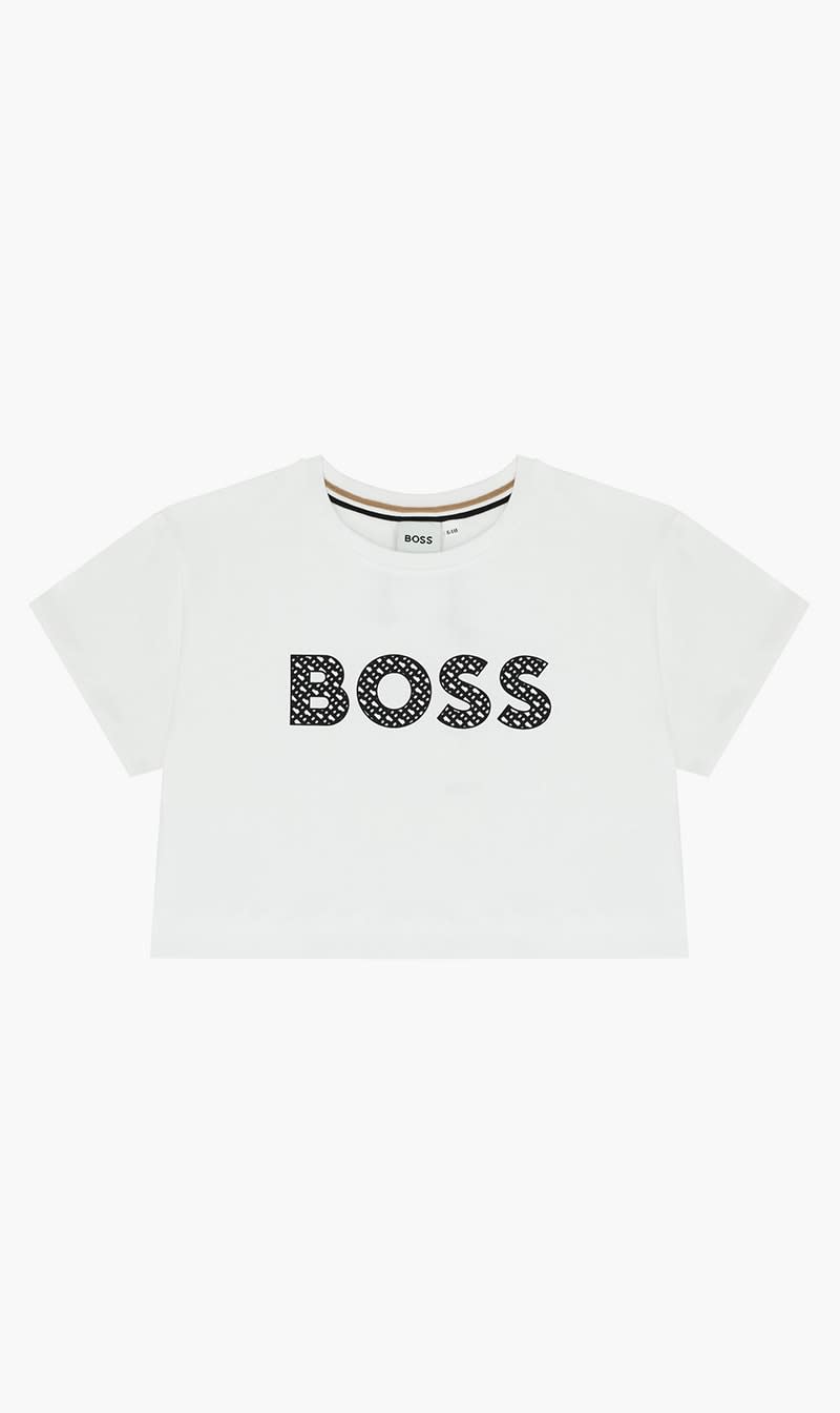 

Hugo Boss White Short Sleeves Tee-shirt for Girls | The Deal Outlet