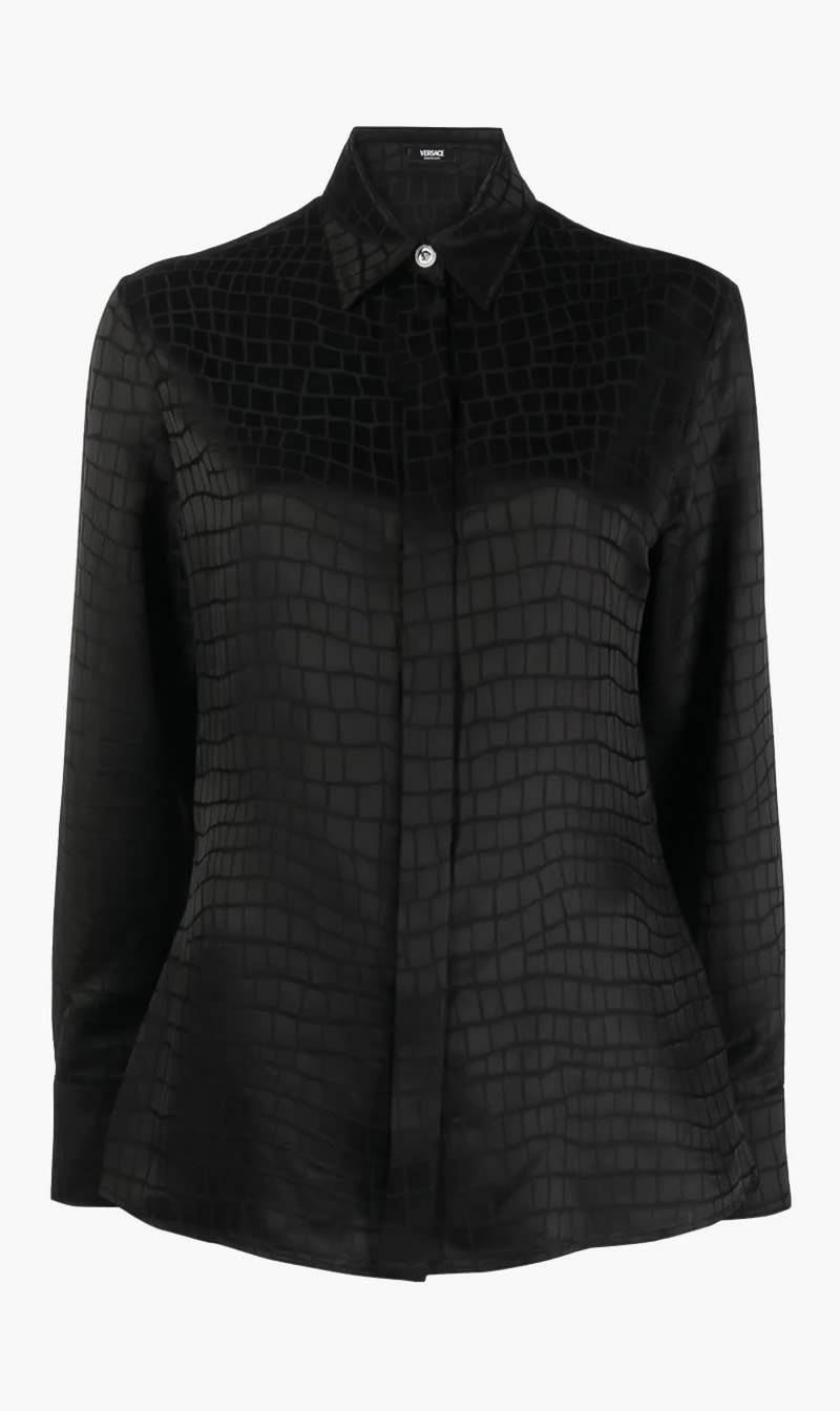

Versace Black Informal Shirt for Women | The Deal Outlet