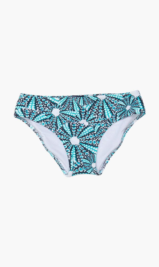 

Gic Printed Bikini Bottom, Blue