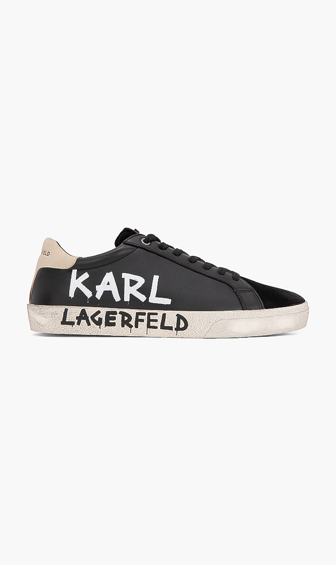 

Karl Lagerfeld Skool Brush Logo Low Top Sneakers