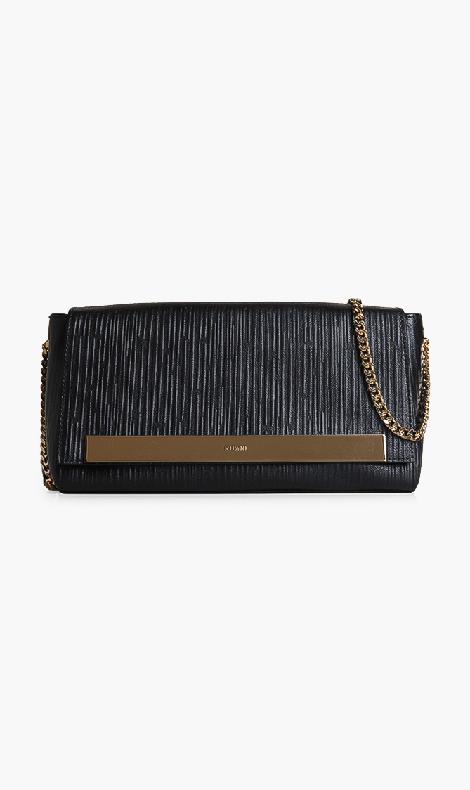 

Ripani Embossed Leather Sling Bag