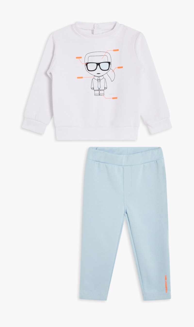 

Karl lagerfeld sweater+trousers set | the deal outlet, Blue