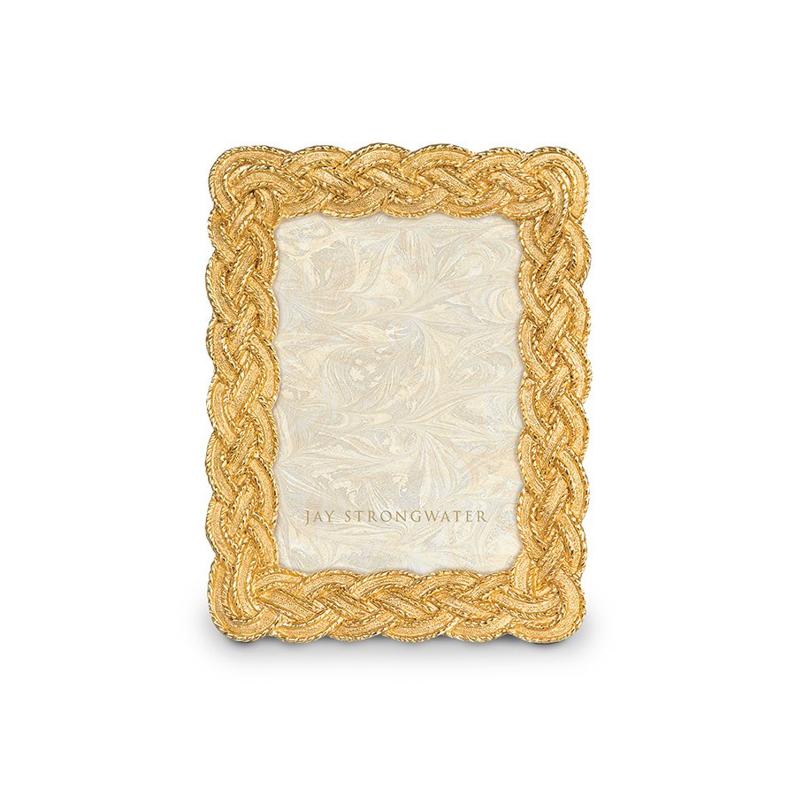 

Jay Strongwater Conan Braided 3.5" X 5" Frame