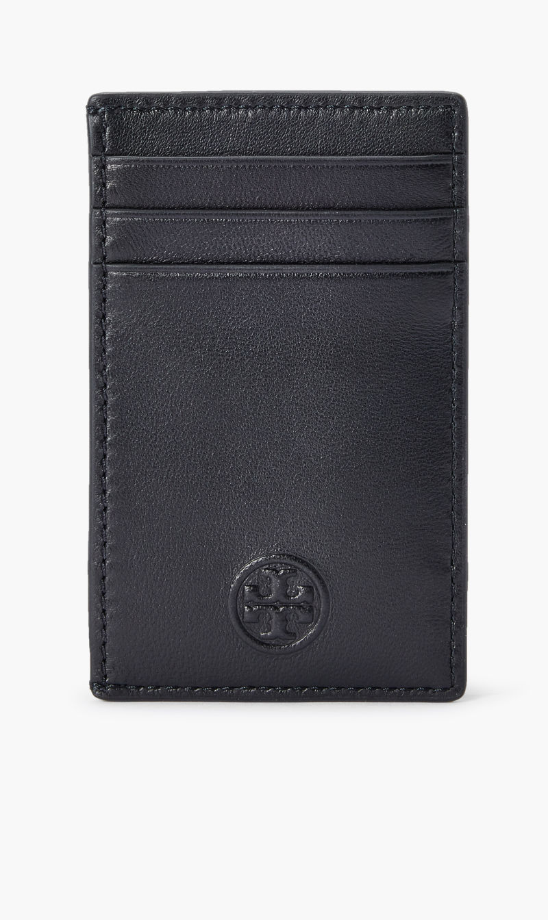 

Tory Burch Black Fleming Soft Card Case for Women | The Deal Outlet
