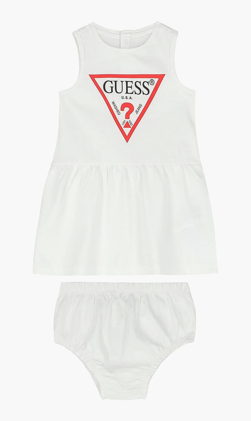 

Setsleveless Dress W, White