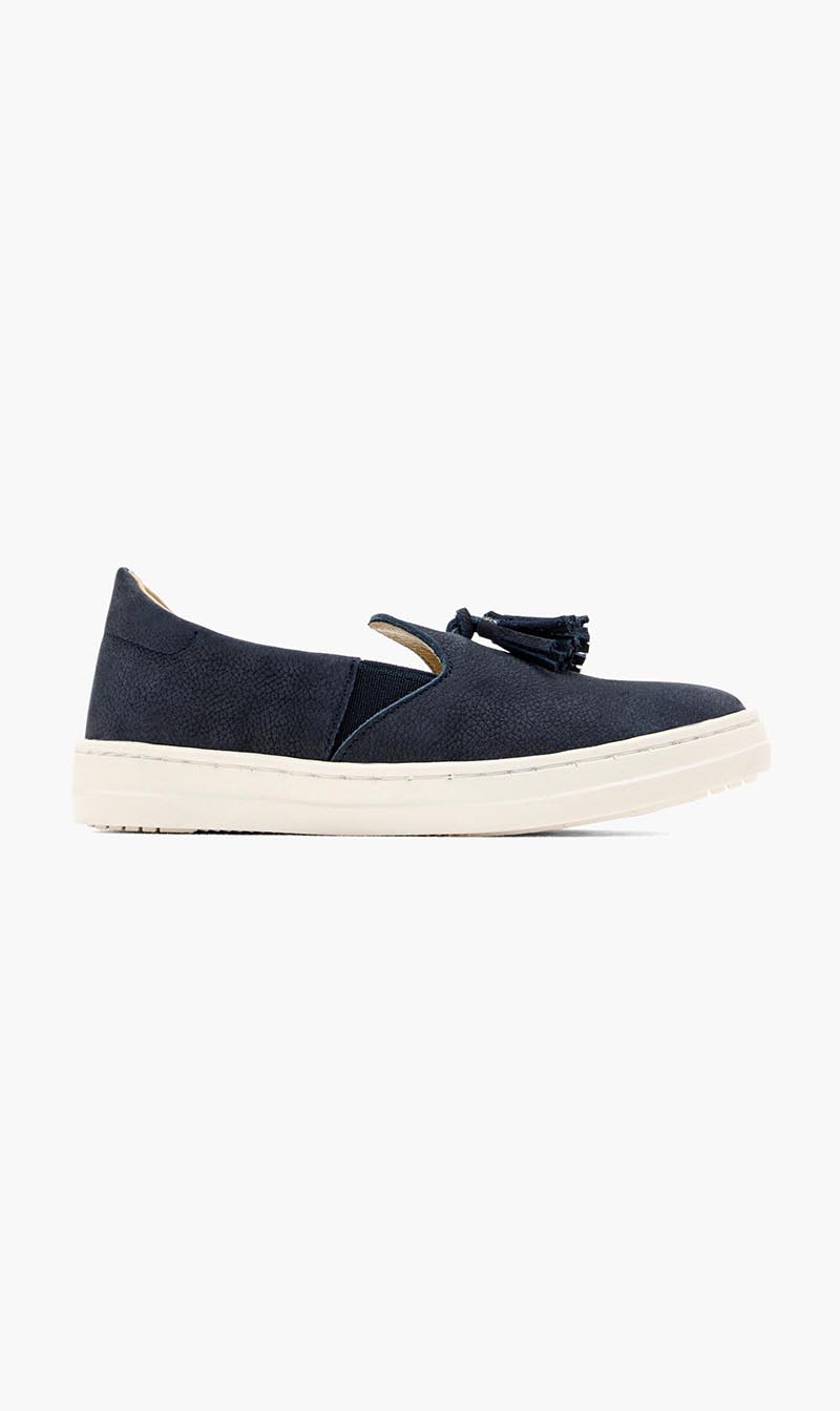Babywalker Blue Tassel Loafers for Boys
