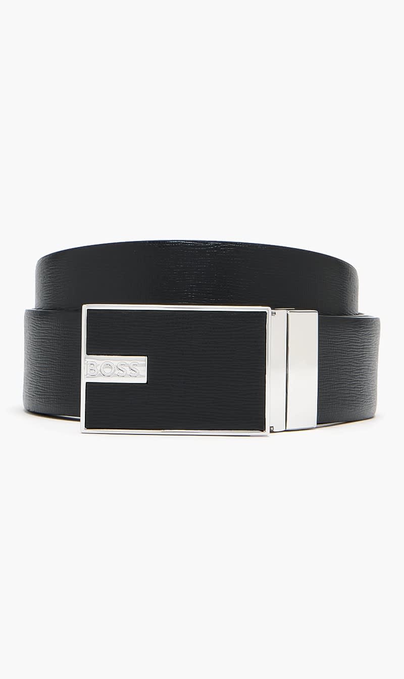 

Hugo Boss Black Leather Belt for Men | The Deal Outlet