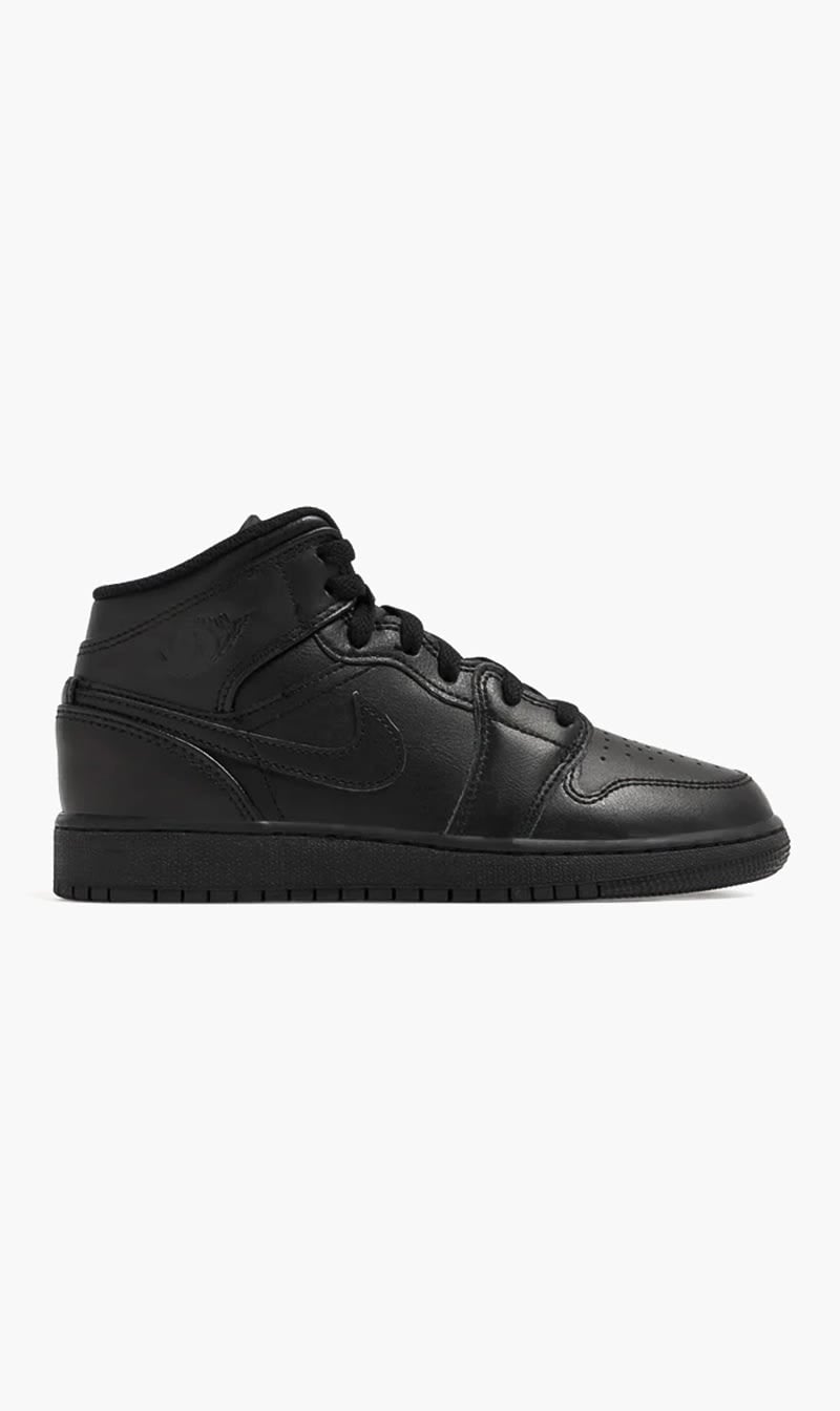 Black Air Jordan 1 Mid Bg