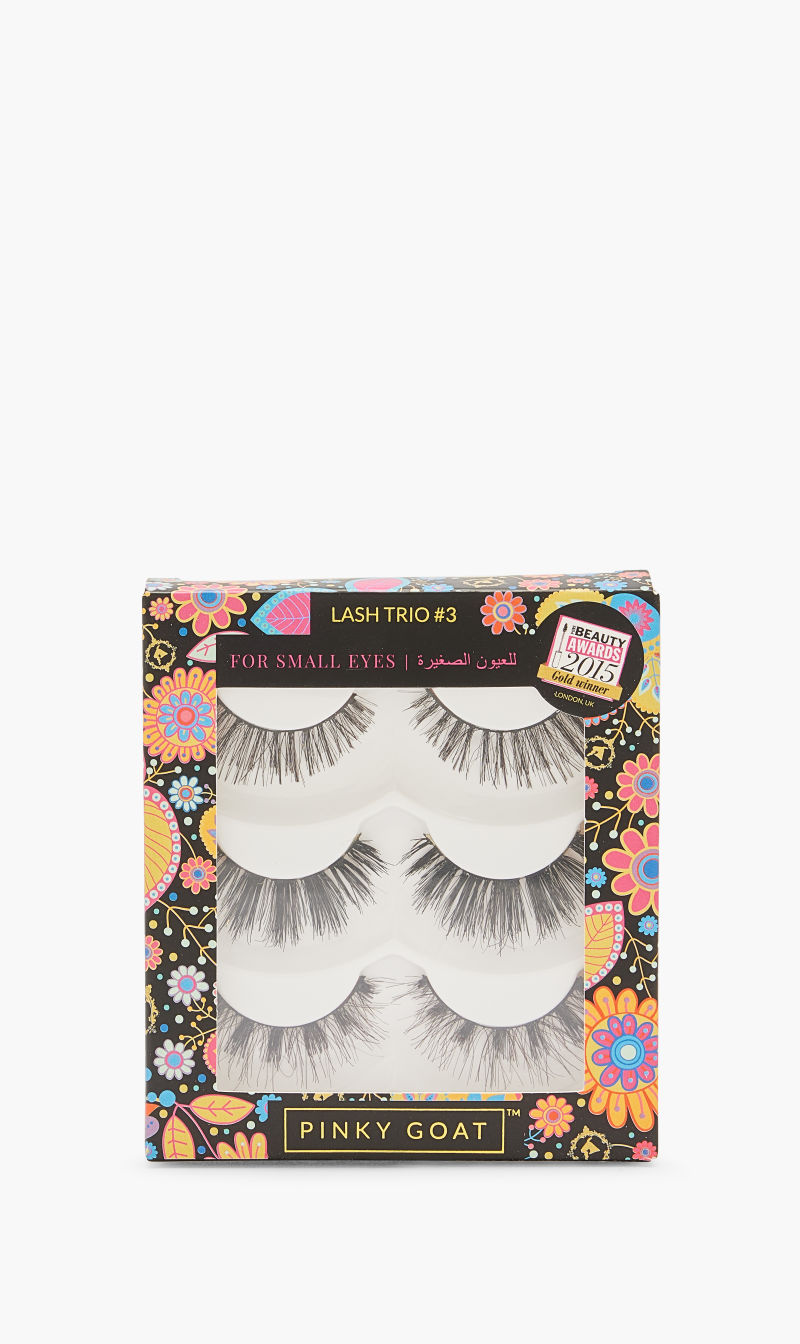 

Pinky Goat Others Lash Trio 3 (packs) for Women | The Deal Outlet