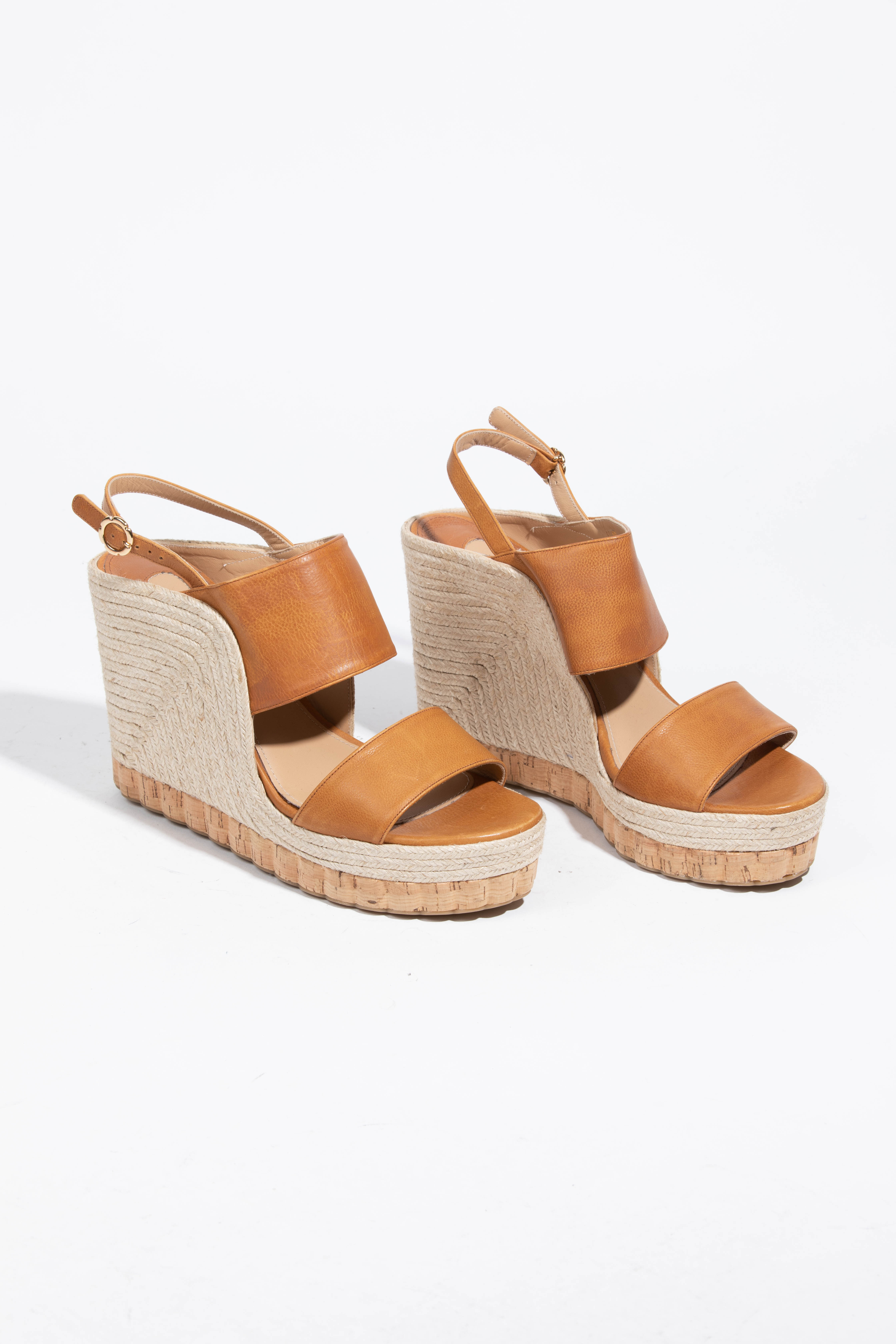 

Maratea Wedge Sandals, Brown