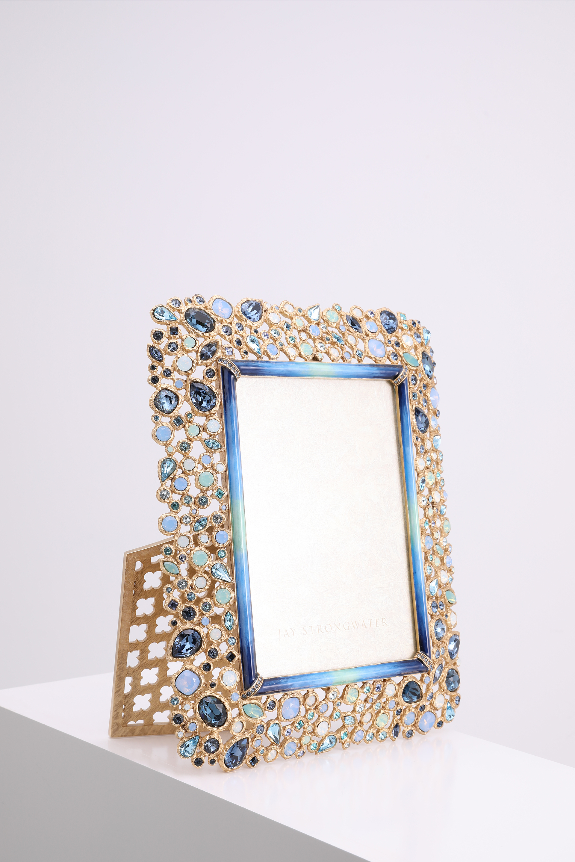 

Jay Strongwater Coastal Bejeweled Frame 17 X 12 Cm