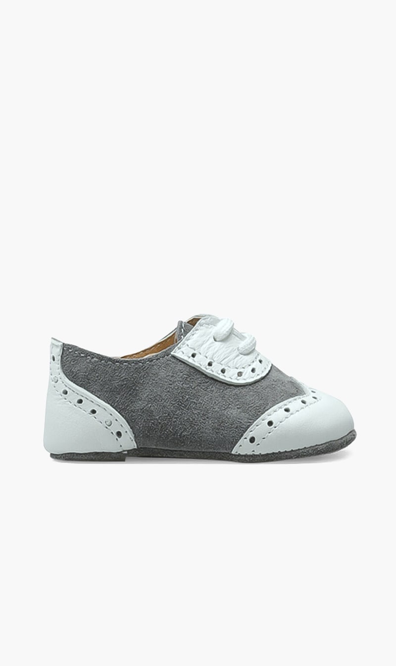 

Prince Leather Shoes, Grey